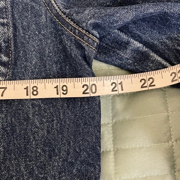Vintage 80s 90s REAL jean jacket, 100% cotton, made in Chile. Amazing condition! - Picture 8 of 12